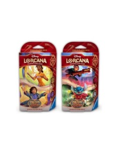 Lorcana tcg  mazos de inicio disney reinado de jafar 8 unidades inglés