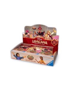 Lorcana tcg  expositor de sobres disey reinado de jafar 24 unidades inglés