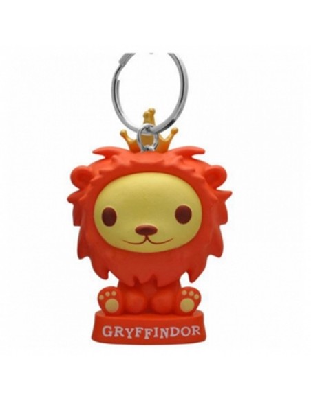 Llavero plastoy harry potter mascota casa gryffindor chibi pvc