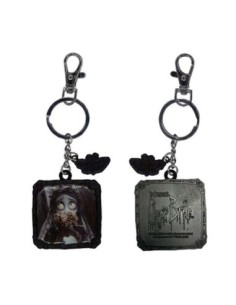 Llavero metalico sd toys la novia cadaver flores