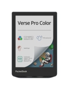 Libro electronico ebook pocketbook verse pro color ereader 6 pulgadas 16 gb stormy sea