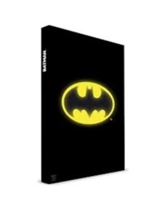 Libreta sd toys batman simbolo con luz