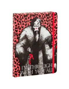 Libreta disney villanos cruella de vil