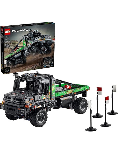 Lego technic camion de trial 4x4 mercedes  benz zetros