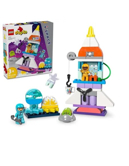 Lego duplo aventura en lanzadera espacial 3 en 1
