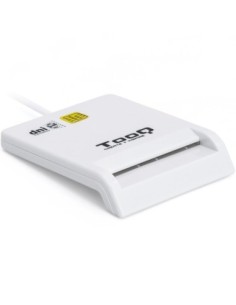 Lector de tarjetas dni tooq tqr  210w usb 2 0 blanco