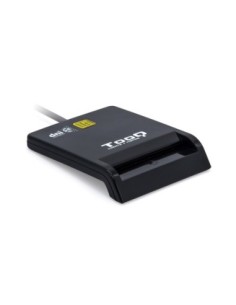 Lector de tarjetas dni tooq tqr  210b usb 2 0 negro