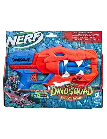 Lanzador hasbro nerf dino squad raptor slash
