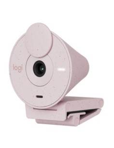 Webcam logitech brio 300 rosado full hd  usb tipo c