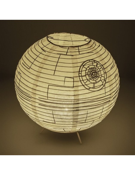 Lámpara de escritorio paladone star wars estrella de la muerte