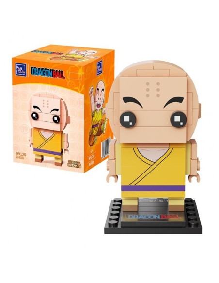Krillin set construccion 8 cm dragon ball