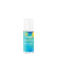 Kit spray tooq limpiador pantallas  paño microfibra
