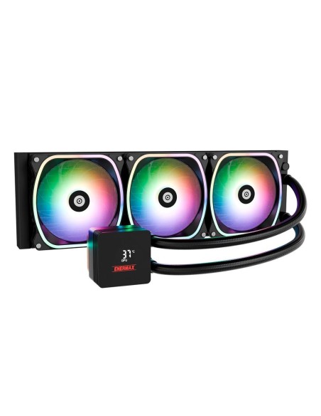 Kit refrigeracion liquida cpu enermax elc  aqf360  sqa aquafusion ii 360 rgb