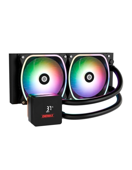 Kit refrigeracion liquida cpu enermax aquafusion ii 240mm gaming 2 x12cm