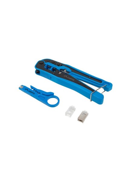 Kit crimpadora  stripping lanberg network nt  0303  conectores rj45