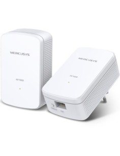 Kit 2 powerline mercusys mp500 kit av1000 gigabit  pack 2 unidades