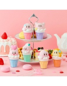 Kirby friends  chara latte float case 1 unidad aleatoria