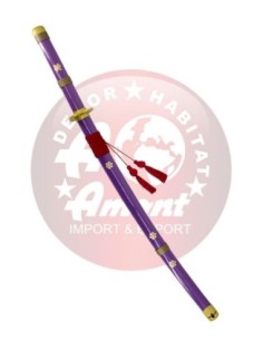 Katana de acero decorativa amont one piece enma de roronoa zoro 103cm