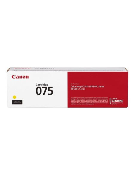 Toner canon 075 amarillo para cl mfp  sfp