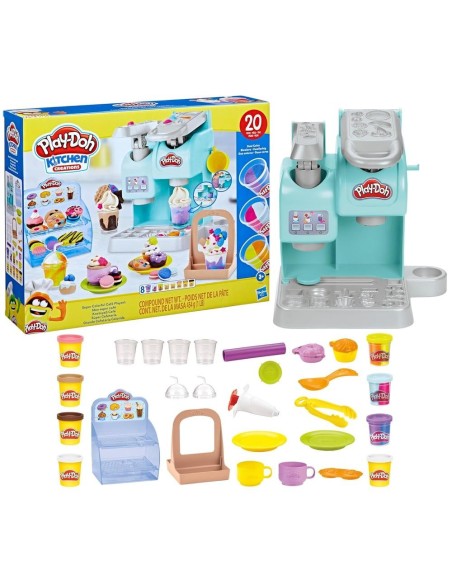 Juguete play  doh super cafetera colorida playset
