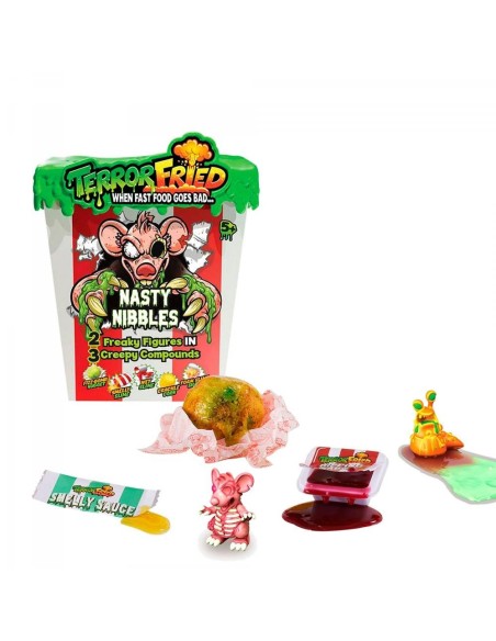 Juguete bandai terror fried mordisco asqueroso