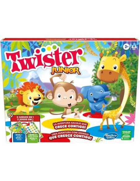 Juego hasbro twister junior  versión multilingüe