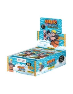 Juego de sobres expositor naruto shippuden hokage trading card collection value packs 10 edicion i
