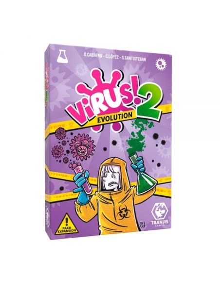 Juego de mesa virus 2 evolution expansion