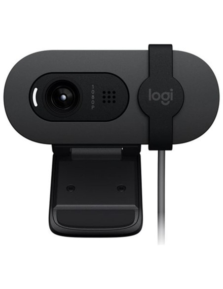Webcam logitech brio 105 grafito full hd  usb