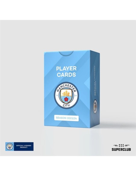 Juego de mesa superclub manchester city player cards 2023  24 ingles