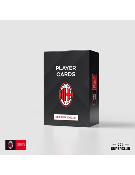 Juego de mesa superclub ac milan player cards 2023  24 ingles