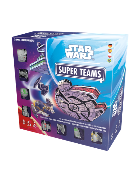 Juego de mesa star wars super teams