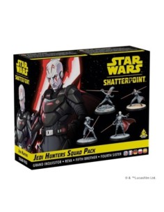 Juego de mesa star wars shatterpoint jedi hunters squad pack