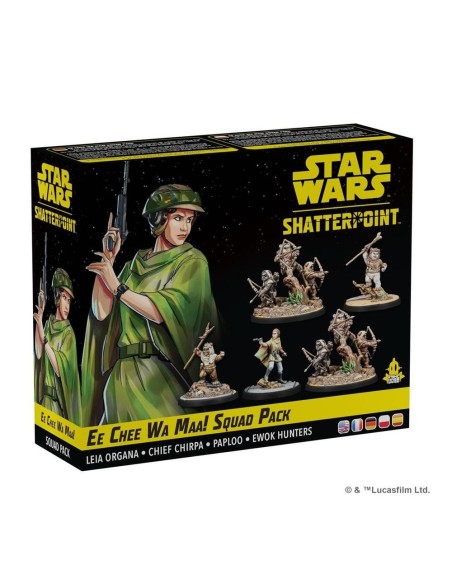 Juego de mesa star wars shatterpoint ee chee wa maa squad pack