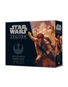 Juego de mesa star wars legión soldados rebeldes pegi 14