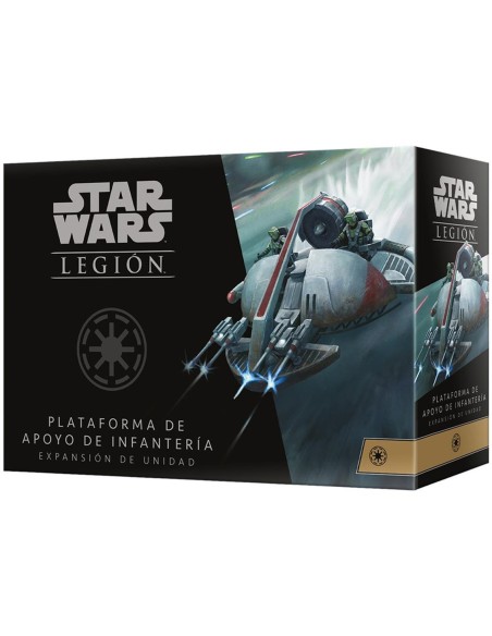 Juego de mesa star wars legion  plataforma apoyo infanteria pegi 14