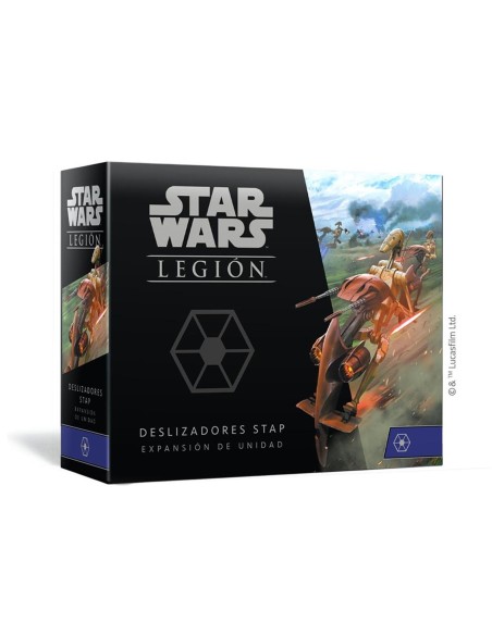 Juego de mesa star wars legion  deslizadores stap pegi 14