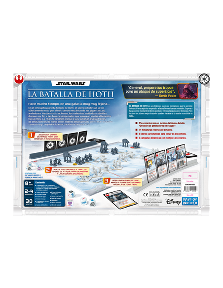 Juego de mesa star wars la batala de hoth