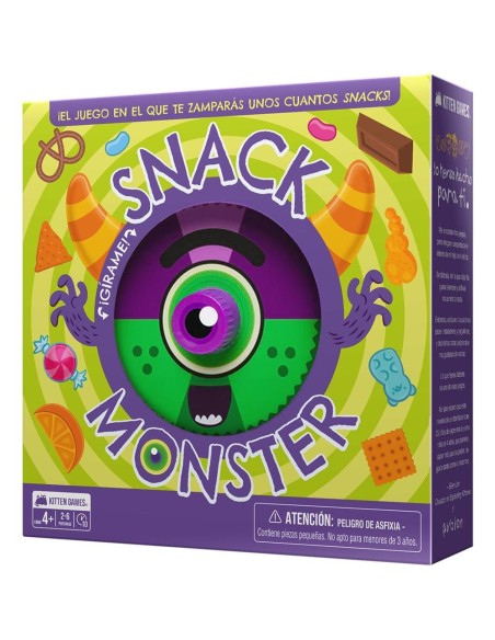 Juego de mesa snack monster