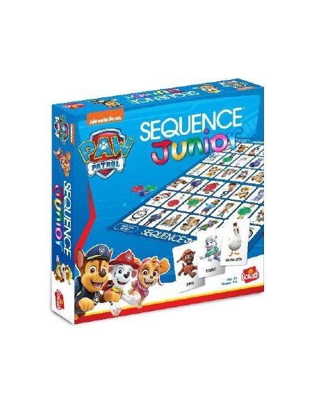 Juego de mesa sequence patrulla canina