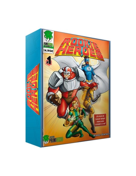 Juego de mesa rookie heroes pegi 10