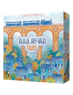 Juego de mesa railroad tiles