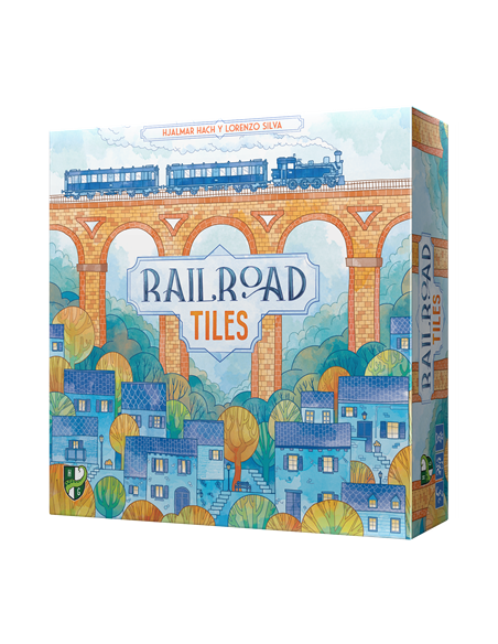 Juego de mesa railroad tiles