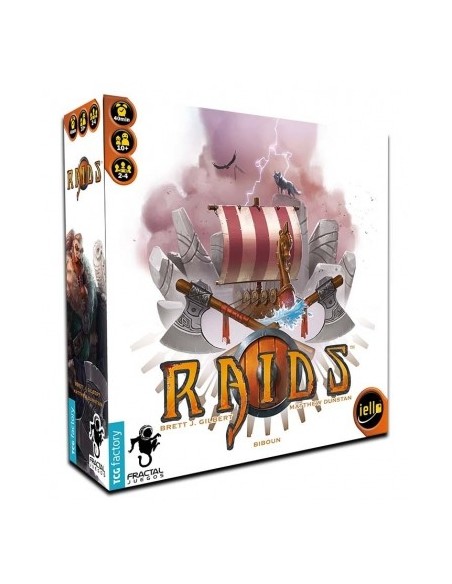 Juego de mesa raids vikingos pegi 10