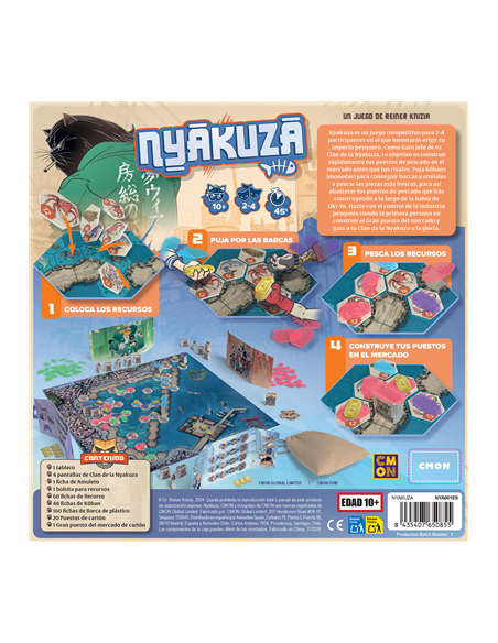 Juego de mesa nyakuza