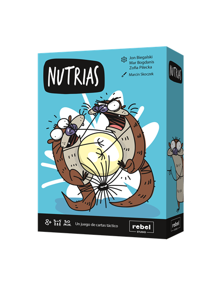 Juego de mesa nutrias