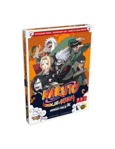 Juego de mesa naruto ninja arena sensei pack edad recomendada 10 años ingles