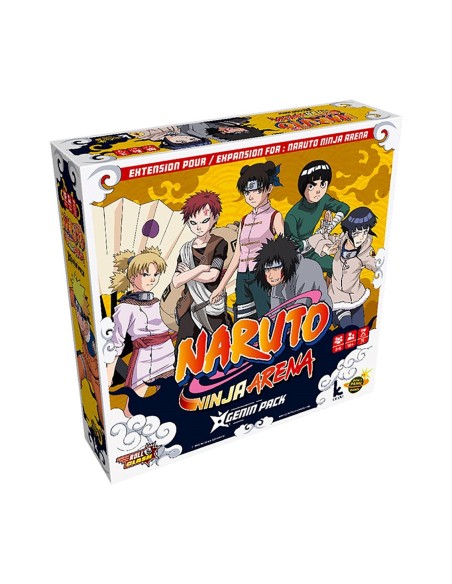Juego de mesa naruto ninja arena genin pack edad recomendada 10 años ingles