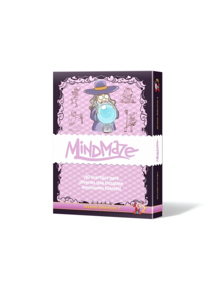 Juego de mesa mind maze jovenes detectives 2 pegi 14