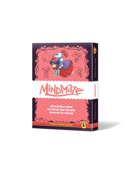 Juego de mesa mind maze dinero fama y poder pegi 14